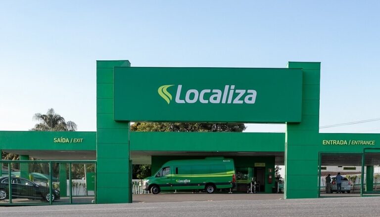 Lucro da localiza em queda. Empresa atinge R$ 637,7 milhões no 4º tri de 2022. (Imagem: Reuters)