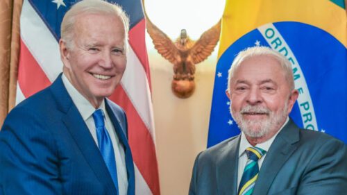 Biden e Lula. EUA e Brasil. (Foto: Ricardo Stucker/Palácio do Planalto)