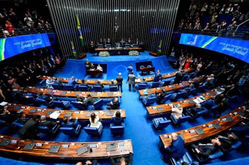 Senado aprova tributação de empresas com atividades no exterior. Foto: Marcelo Oliveira / Agência Senado