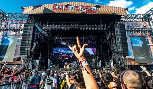Lucro tf4 cresce com eventos de 2023. Foto: Lollapalooza divulgação