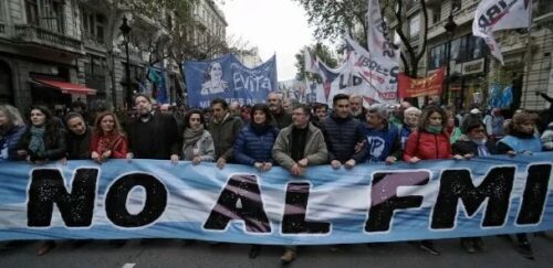 Países apoiam Argentina no FMI. Imagem: Eitan Abramovich/AFP
