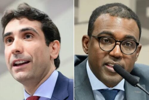 Montagem com fotos de Gabriel Galípolo e Ailton de Aquino Santos, novos diretores do Banco Central — Foto: Pedro França/Agência Senado