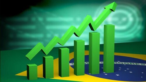 Ilustração IBC-Br. Índice mostra perspectiva de crescimento econômico.