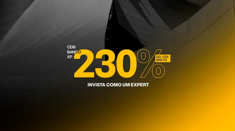 XP lança campanha de CDB com rendimento de 230% do CDI