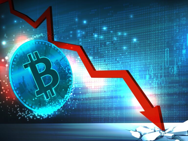 Bitcoin (BTC) e criptomoedas experimentam queda de preços em meio a amplas liquidações no mercado