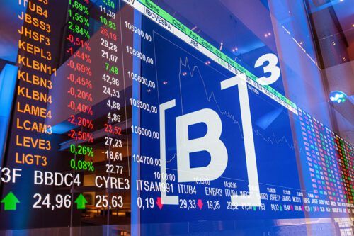 Volume financeiro na B3 cai em 2024; número de investidores e empresas listadas também diminui