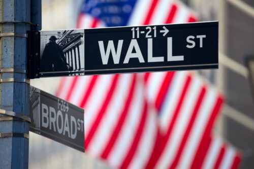 índice de ações Wall Street
