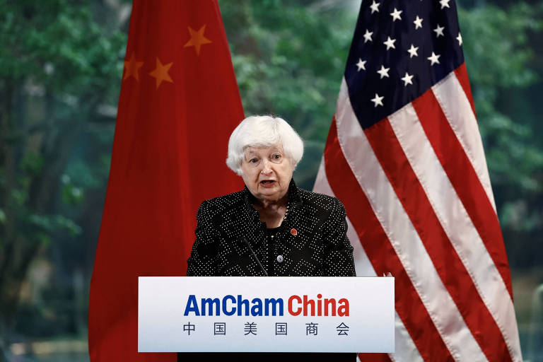Excesso de capacidade industrial na China é uma preocupação crescente, diz Yellen