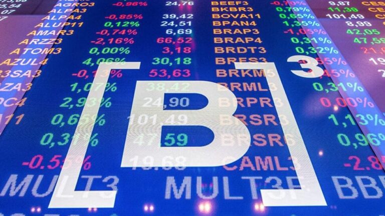 Ibovespa avança impulsionado por Vale (VALE3) e B3 (B3SA3), enquanto dólar recua para R$ 5,80
