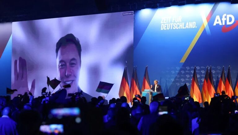 Elon Musk aparece em evento do AfD e defende cultura Alemã e liberdade de expressão