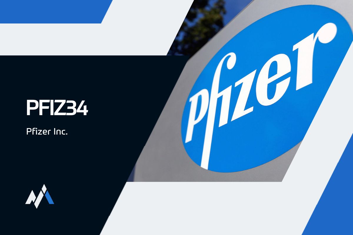 Imagem do ticker PFIZ34