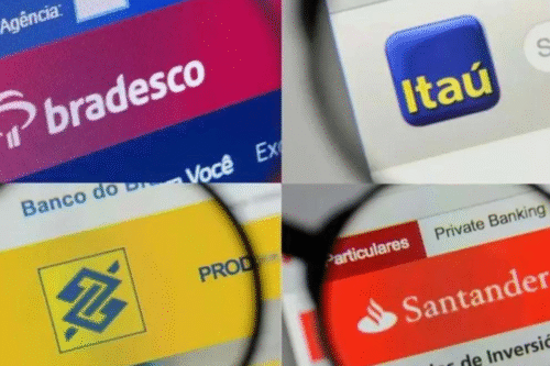 BBAS3, ITUB4, BBDC4 e SANB11 caem com temor da Lei Magnitsky sobre bancos brasileiros
