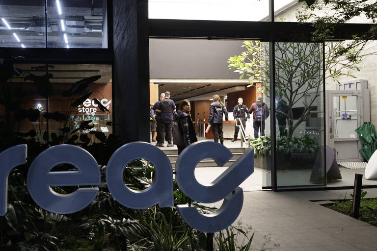 Fachada da Reag, alvo da PF na investigação a fintechs