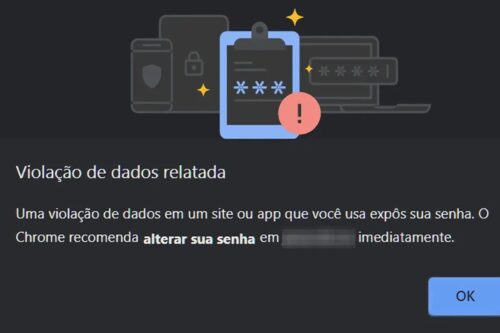 Alerta do google em caso de invasão da conta gmail