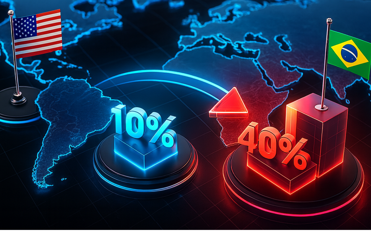 Tarifas 10% 40% Eua Brasil