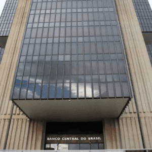 Foto da fachada do Banco Central do Brasil