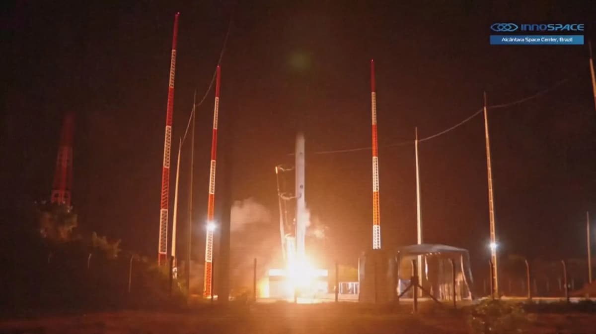 Queda de foguete em Alcântara, no Maranhão, Brasil; impacto afeta ações da Innospace.