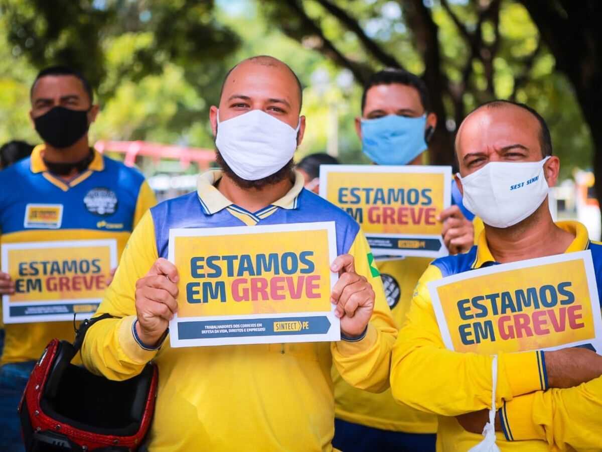 greve nos correios afeta 7 estados