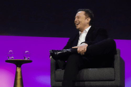 Foto do bilionário Elon Musk