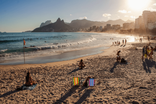 Brasil, Rio de Janeiro, Praia de Ipanema