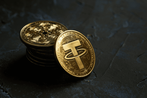 Tether, a criptomoeda dourada.