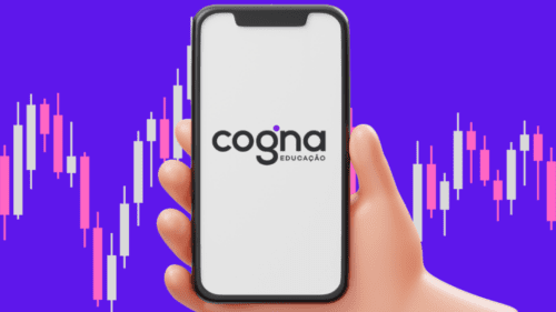 cogna ações sobem