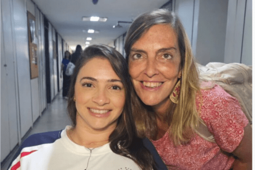 Dra. Tatiana Sampaio e Lais Souza