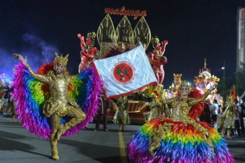 A Mocidade Alegre é a campeã do Carnaval de SP 2026. Foto: Reprodução/Instagram Felipe Araújo/Liga SP