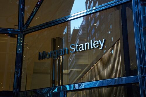 fachada do morgan stanley, banco de investimentos internacional, que adquiriu mais açõe da c&a (CEAB3)