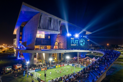 Imagem de divulgação do FUTSUMMIT na Cidade das Artes.