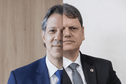 Fernando Haddad e Tarcísio disputam governo de SP