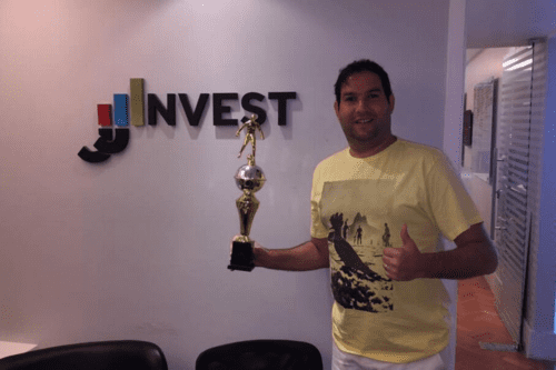 empresário Jonas Spritzer Amar Jaimovick, fundador da JJ Invest