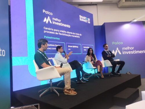Painel no Smart Summit 2026 reúne gestores da SPX, VINTE e Verde Asset para discutir oportunidades no crédito privado.