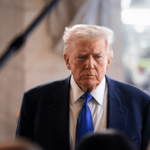 Foto do presidente dos EUA Donald Trump.