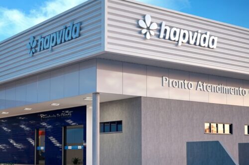 Representação de uma unidade de pronto atendimento da Hapvida.