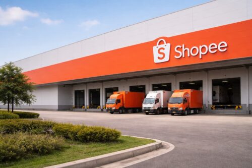 Galpão logístico da Shopee alugado pelo ALZR11, ativo BTS com contrato de longo prazo e geração de renda previsível.