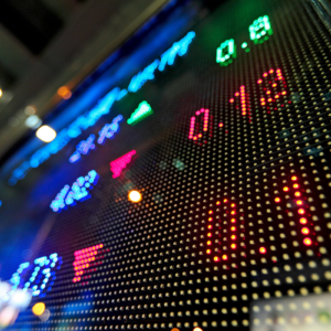 Resumo de exibição de preços do mercado de ações