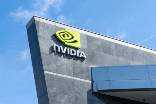 Fachada de prédio da Nvidia.