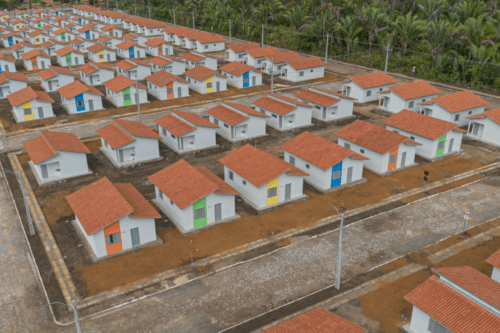 Residências do Minha Casa Minha Vida.