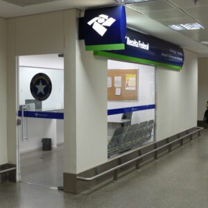 Concurso Receita Federal 2026: posto da Receita Federal no Aeroporto Internacional de Brasília