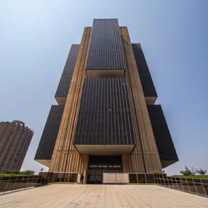 Edifício-sede do Banco Central em Brasília, local onde o Copom define a taxa básica de juros da economia.