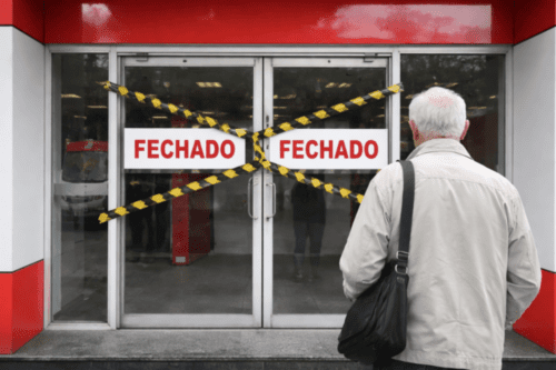 Bancos no feriado de Corpus Christi.