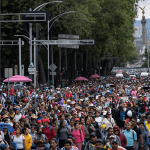 Greve dos professores no México