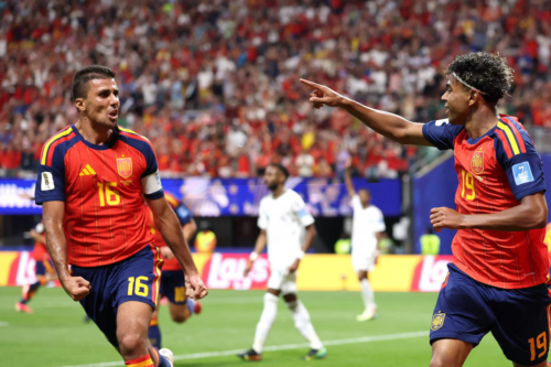 Lamine Yamal e Rodri na copa do mundo 2026.