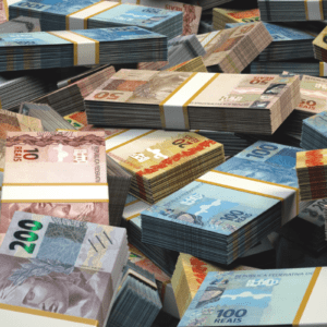 Brasil Notas Dinheiro/Real brasileiro/Moeda R$/BRL