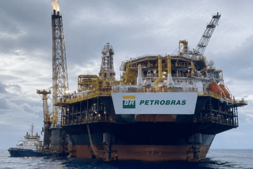 Plataforma da Petrobras