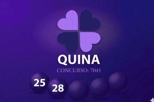 Sorteio da Quina concurso 7041