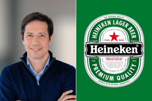 Novo CEO da Heineken, Rafael Oliveira.