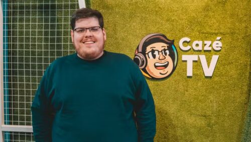 O streamer Casimiro, da CazéTV