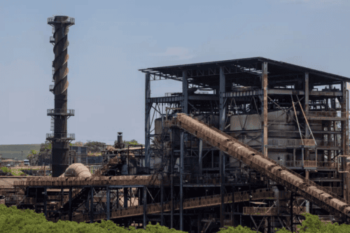 Cosan, usina de processamento de etanol.